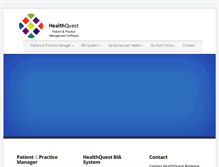 Tablet Screenshot of healthquest.net.au